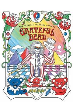 Coperta cărții 'Official Coloring Book of Grateful Dead -'