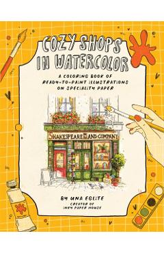 Poza produsului Cozy Shops in Watercolor - Una Eglite