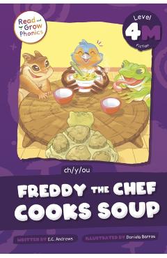 Coperta cărții 'Freddy the Chef Cooks Soup - E.c. Andrews'