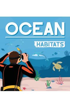 Coperta cărții 'Ocean Habitats - Alex Hall'