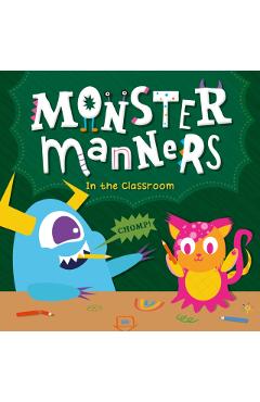 Coperta cărții 'Monster Manners in the Classroom - Charis Mather'