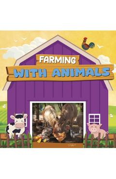 Coperta cărții 'Farming with Animals - Charis Mather'