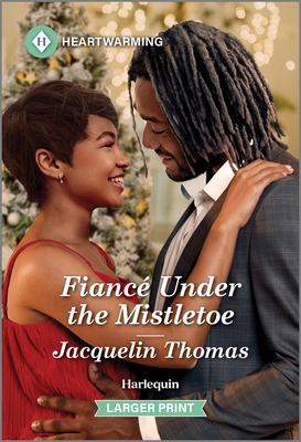 Coperta cărții 'Fiancé Under the Mistletoe: A Clean and Uplifting Romance - Jacquelin Thomas'