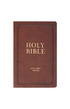 Poza produsului KJV Bible Gift Faux Leather, Brown - 
