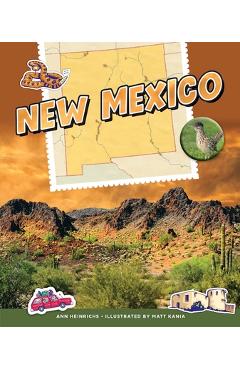 Coperta cărții 'New Mexico - Ann Heinrichs'