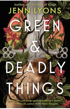 Coperta cărții 'Green & Deadly Things - Jenn Lyons'