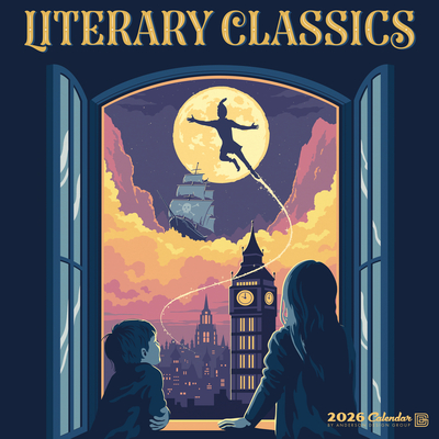 Literary Classics 12 X 12 Wall Calendar - 