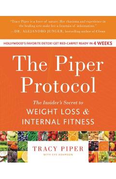 Coperta cărții 'The Piper Protocol: The Insider's Secret to Weight Loss and Internal Fitness - Tracy Piper'