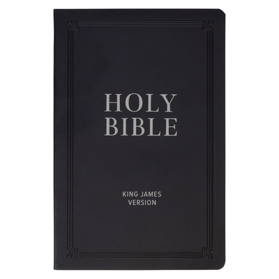 KJV Bible Gift Faux Leather, Black -