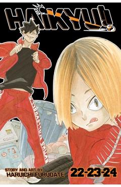 Coperta cărții 'Haikyu!! (3-In-1 Edition), Vol. 8: Includes Vols. 22, 23 & 24 - Haruichi Furudate'