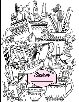 Sketchbook: Matte Cover for Coloring Bonus Back Cover - 8.5x11 110 White Bordered Paper for Sketching, Drawing, Doodling and More! - P. L. Bailey