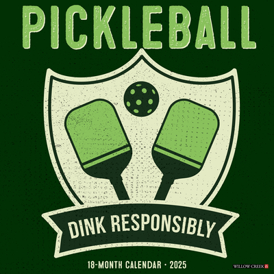 Pickleball 2026 12 X 12 Wall Calendar - 