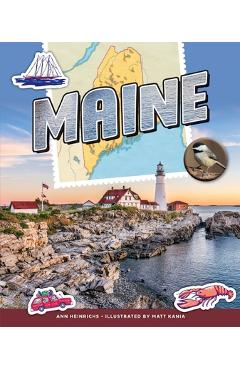 Coperta cărții 'Maine - Ann Heinrichs'