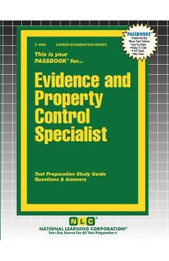 Coperta cărții 'Evidence and Property Control Specialist -'