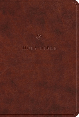 ESV Value Large Print Compact Bible (Trutone, Chestnut) -