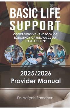 Coperta cărții 'BLS - Basic Life Support: Comprehensive Handbook of Emergency Cardiovascular Care and CPR - Marcus B. Antoine'