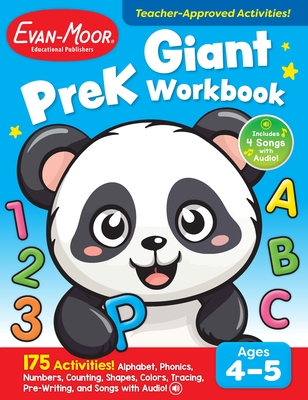 Giant Prek Workbook, Age 4 - 5 -