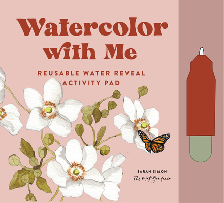 Coperta cărții 'Watercolor with Me: Flower Fairies: A Mommy-And-Me Reusable Water Reveal Activity Pad for Kids - Sarah Simon'