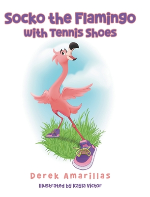 Socko the Flamingo with Tennis Shoes - Derek Amarillas
