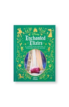 Coperta cărții 'Disney Enchanted Elixirs: 40 Sweet and Savory Drinks and Soups Inspired by Disney and Pixar Animated Films - Thibaud'