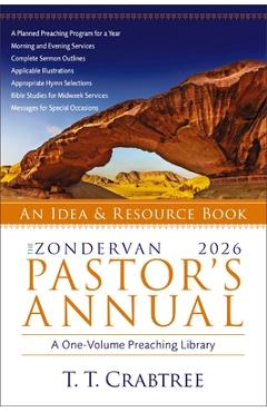 Poza produsului The Zondervan 2026 Pastor's Annual: An Idea and Resource Book - T. T. Crabtree
