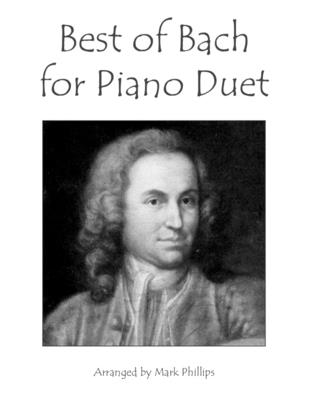 Best of Bach for Piano Duet - Mark Phillips