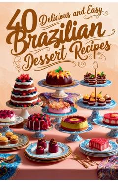 Coperta cărții '40 Delicious and Easy Brazilian Dessert Recipes: Brazilian Dessert Recipes - Guilherme Moreno'