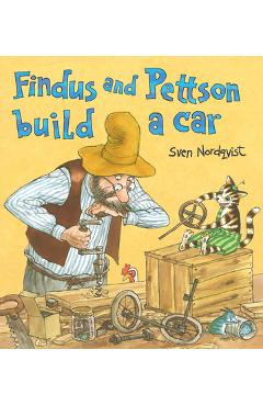 Poza produsului Findus and Pettson Build a Car - Sven Nordqvist