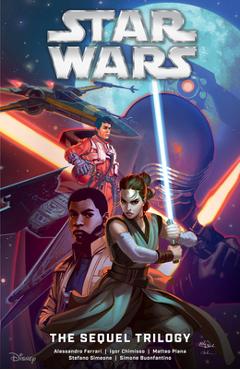 Coperta cărții 'Star Wars: The Sequel Trilogy - Alessandro Ferrari'