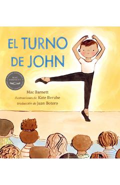 Coperta cărții 'El Turno de John - Mac Barnett'