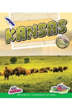 Coperta cărții 'Kansas - Ann Heinrichs'