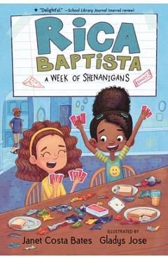 Coperta cărții 'Rica Baptista: A Week of Shenanigans - Janet Costa Bates'