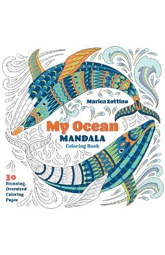 Poza produsului My Ocean Mandala Coloring Book - Marica Zottino