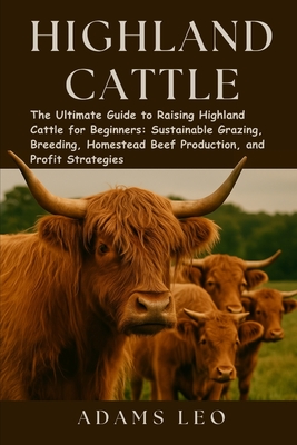 Highland Cattle: The Ultimate Guide To Raising Highland Cattle For Beginners: Sustainable Grazing, Breeding, Homestead Beef Production, And Profit Str - Adams Leo