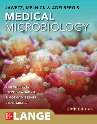 Coperta cărții 'Jawetz, Melnick & Adelberg's Medical Microbiology Twenty-Ninth Edition - Stefan Riedel'