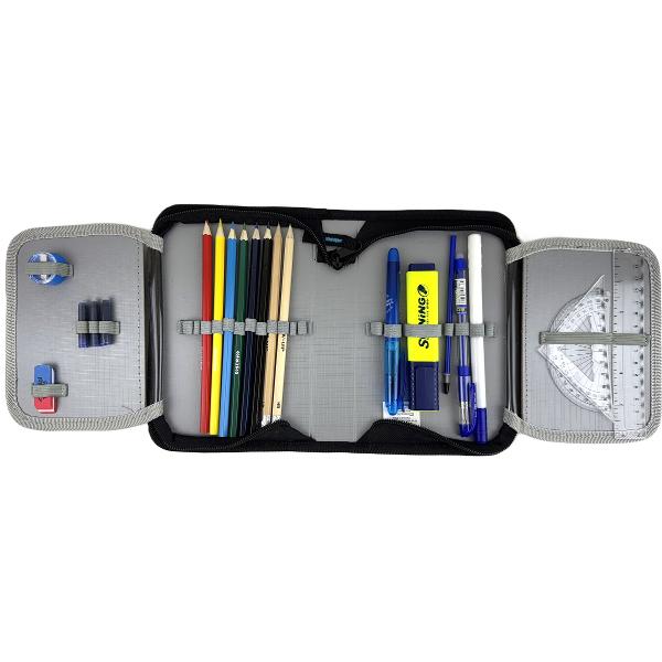 Penar echipat 23 piese 1 fermoar. Play negru