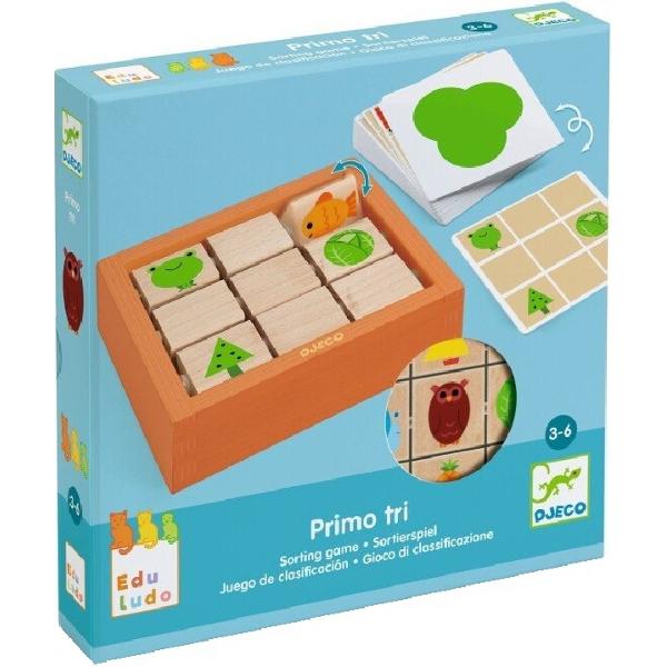 Joc educativ din lemn: Primo Tri