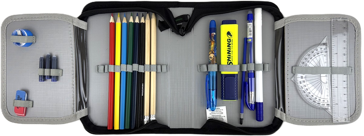 Penar echipat 23 piese 1 fermoar. Mate verde