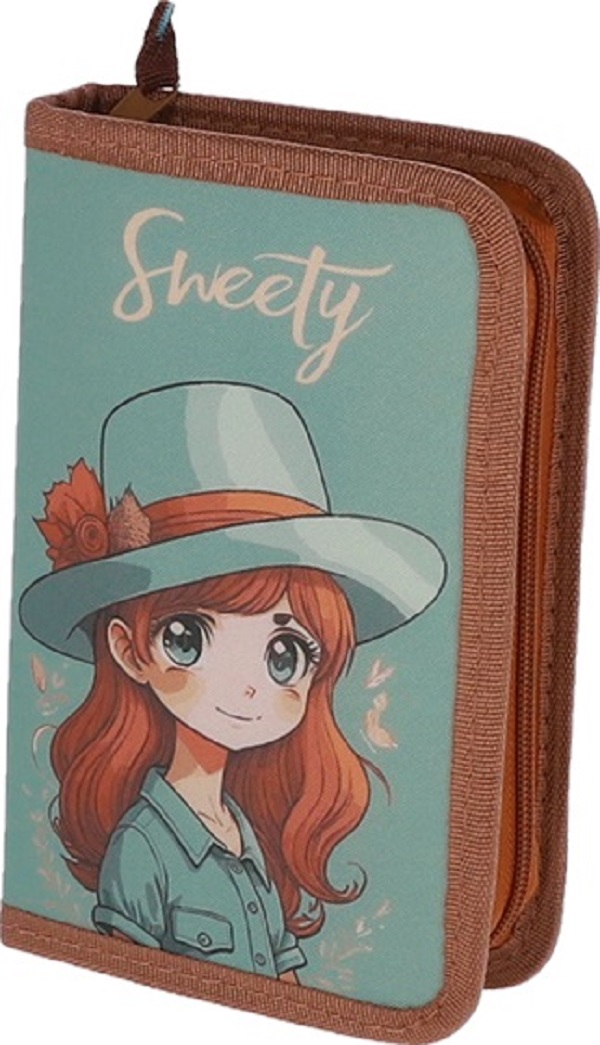 Penar echipat 23 piese 1 fermoar. Sweety verde 