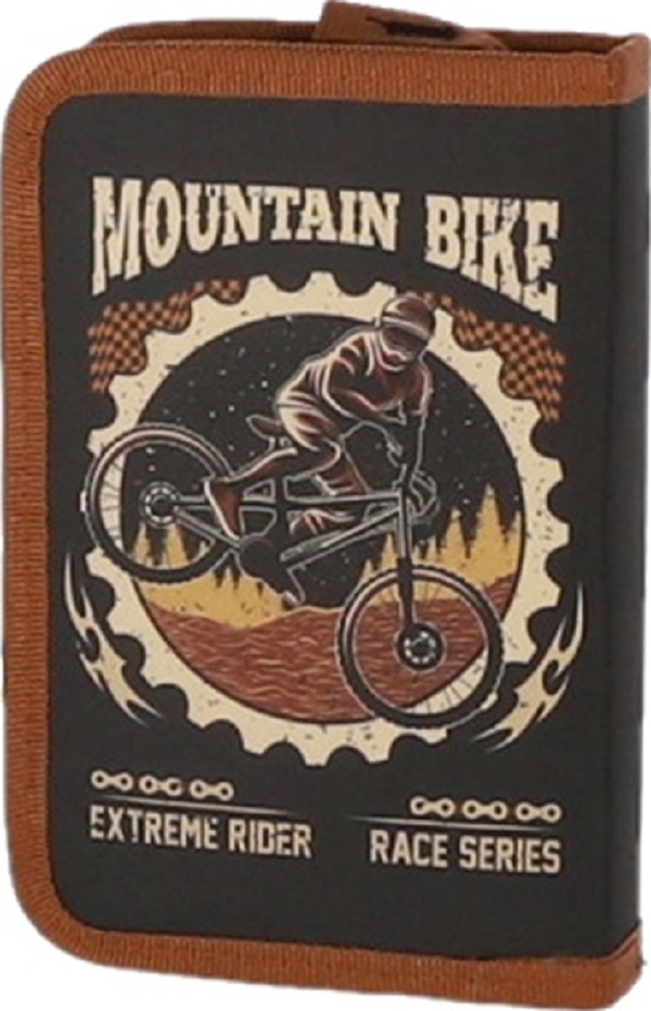 Penar echipat  31 piese 1 fermoar. Mountain Bike negru