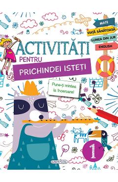Coperta cărții 'Activități pentru prichindei isteți Vol.1'