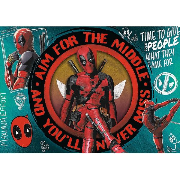 Puzzle 1000. Marvel Deadpool si Wolverine