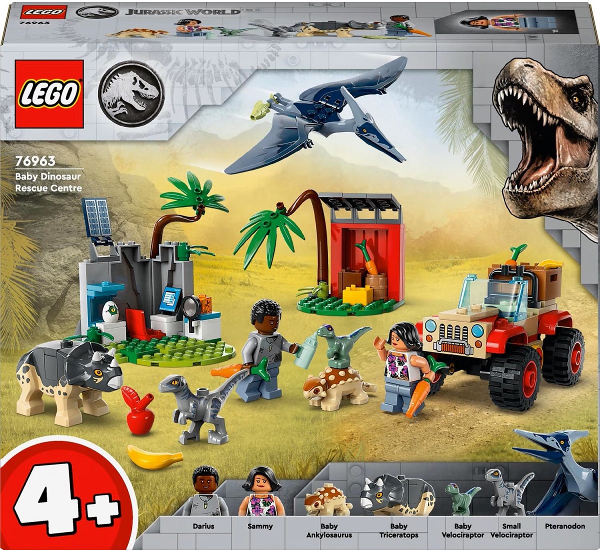 Lego Jurassic World. Centru de salvare pentru pui de dinozaur