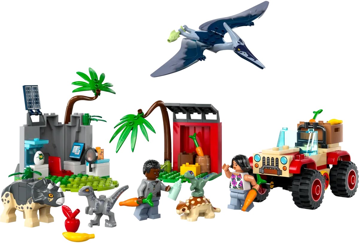 Lego Jurassic World. Centru de salvare pentru pui de dinozaur