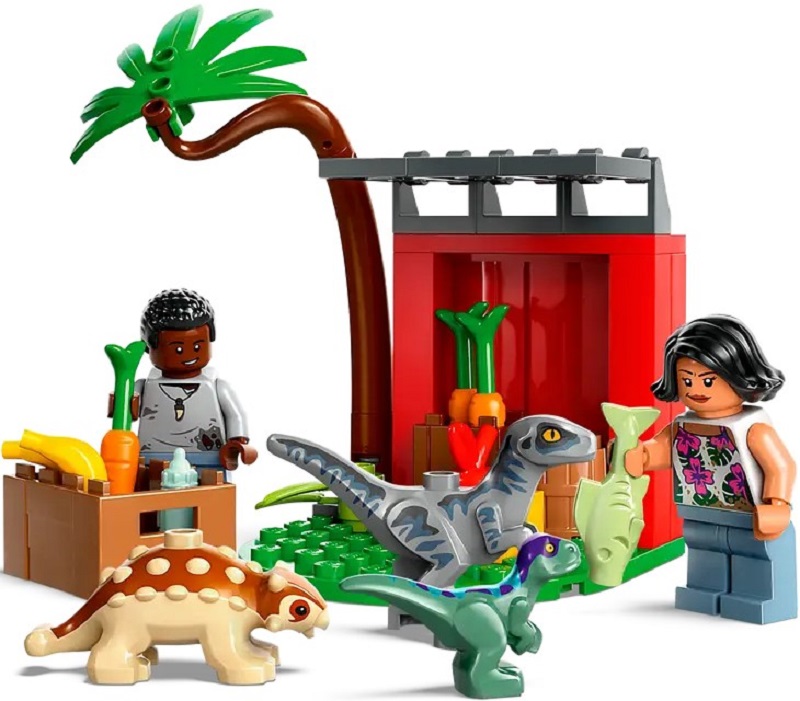 Lego Jurassic World. Centru de salvare pentru pui de dinozaur