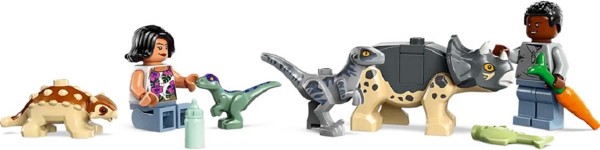 Lego Jurassic World. Centru de salvare pentru pui de dinozaur