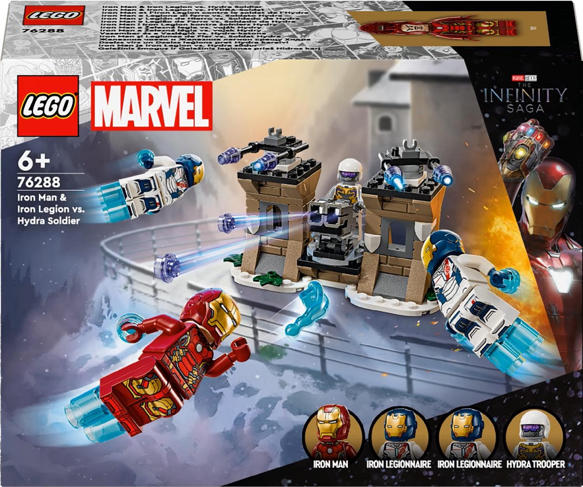 Lego Marvel. Iron Man si Legiunea de Fier vs. Soldat Hydra