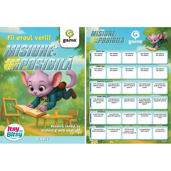 Pachet: Misiune posibila. Clasa 1