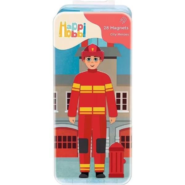 Cutie magnetica metalica: Happi Hobbi. City Heroes