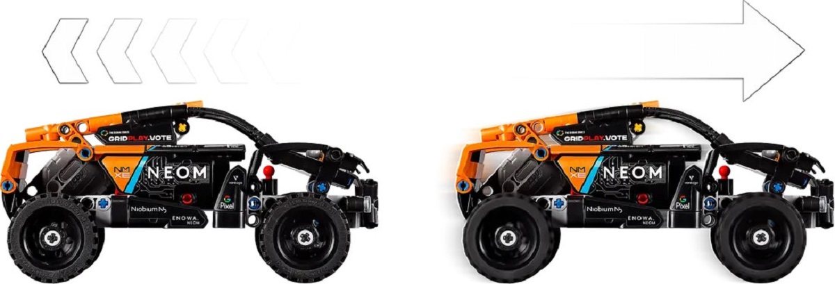 Lego Technic. NEOM McLaren Extreme E Race Car